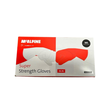 McAlpine Black Nitrile Gloves L