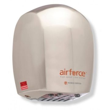 Warner Howard PHS Airforce Mk III 1.1kW Hand Dryer J48-971 - Satin Chrome BC0327