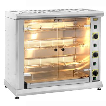 Roller Grill Gas Chicken Rotisserie RBG120