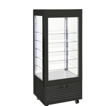 Roller Grill RD800 Black Refridgerator Vertical Fixed
