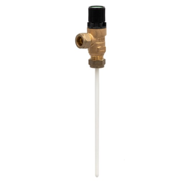 Reliance PTEM540105 7 Bar T&P Relief Valve 15mm x 15mm 200mm Probe (TPR15) | Genuine Replacement Spare Part