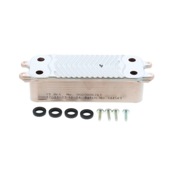 Vaillant 0020038572 Heat Exchanger - 19 Plate