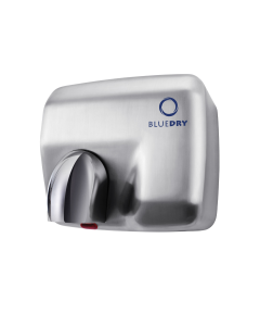 Blue Dry Blue Storm Brushed Stainless Hand Dryer HD-BD1004BS