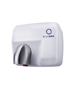 Blue Dry Blue Storm White Metal Hand Dryer HD-BD1004W