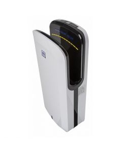 Jetbox 03 in White - Bladed Hands-in Hand Dryer