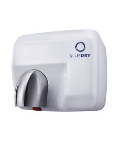 Blue Dry Blue Storm White Metal Hand Dryer HD-BD1004W