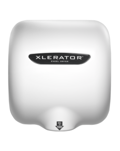 Excel XLERATOR XL-BW hand dryer in White XLBW