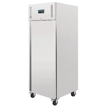 Polar Heavy Duty Single Door Freezer Stainless Steel 650Ltr U633