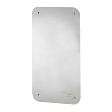 Hand Dryer Splash Back Panel Polished Chrome 1119