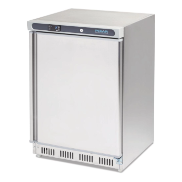 Polar Undercounter Freezer Stainless Steel 140Ltr CD081