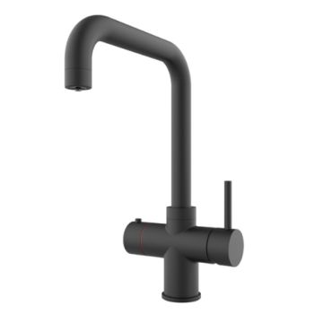Calmag 3in1 Square Neck Boiling Water Tap Matt Black DWFK-CALHWT-MB-SQUARE