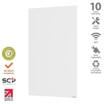 Herschel Comfort 215W White Infrared Panel Heater HC-215
