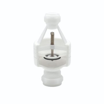Hotun White Hiflo Dry Trap Tundish 15mm x 22mm 12LPM HW100C