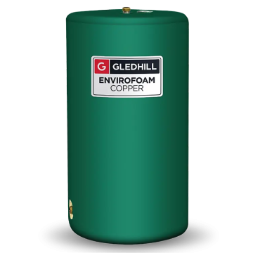 Gledhill Envirofoam Copper 120L Direct Vented Cylinder BDIR20