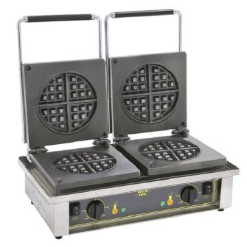 GED75 4 Piece Round Waffle Iron