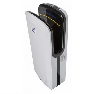 Jetbox 03 in White - Bladed Hands-in Hand Dryer