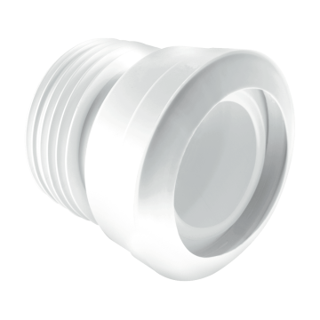 McAlpine 4" MAC-1 Macfit WC Straight Connector