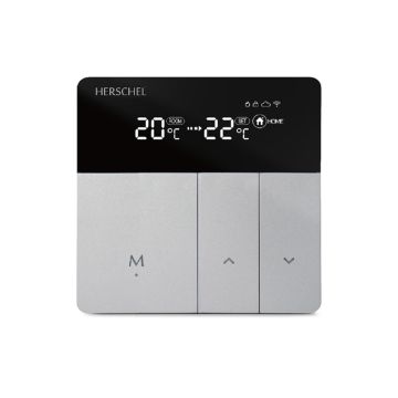 Herschel iQ T-MKS Mains Powered WiFi Thermostat Silver