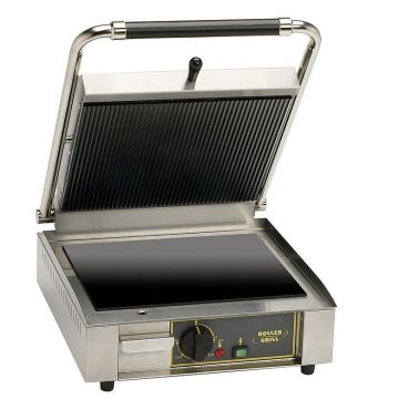 PANINI R - Ribbed Top and Bottom Plate (L set-up Pictured)