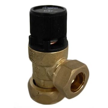 Reliance PREL355013 RWC Pressure Relief Valve Captive Nut 8 Bar 15mm x 3/4