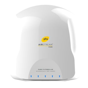 Warner Howard SR1100H PHS Airstream Pure Hand Dryer - White