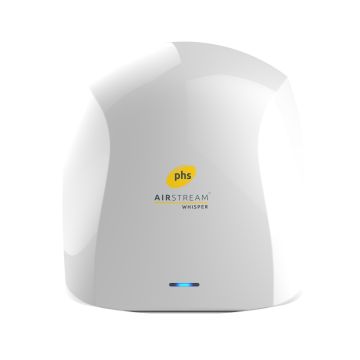 Warner Howard SR800Q PHS Airstream Whisper Hand Dryer - White
