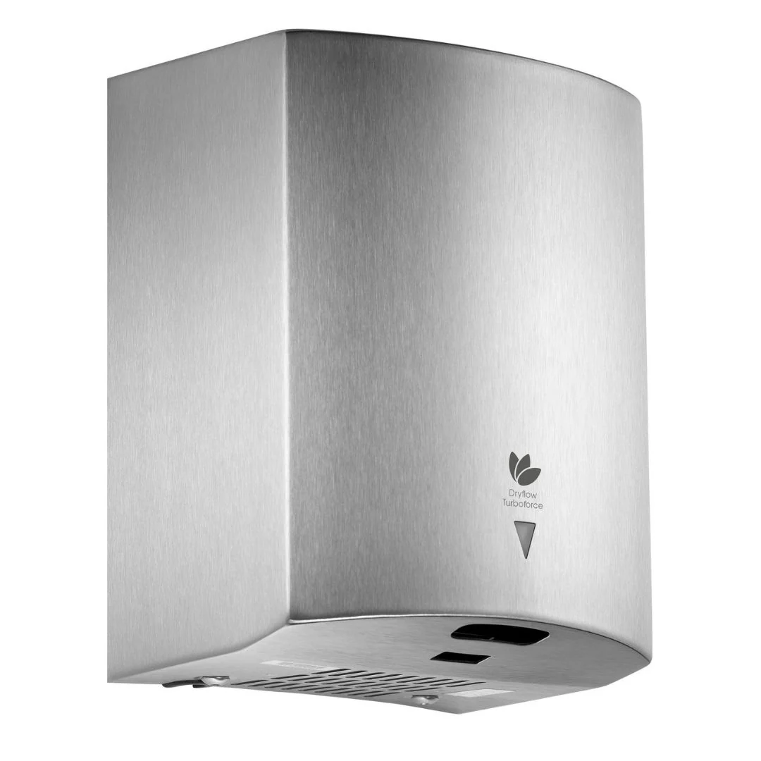 Dryflow Turboforce Hand Dryer in Brushed Satin TF03