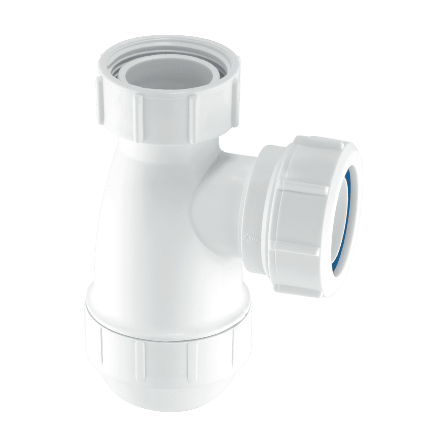 McAlpine E10 Basin Bottle Trap White 1¼
