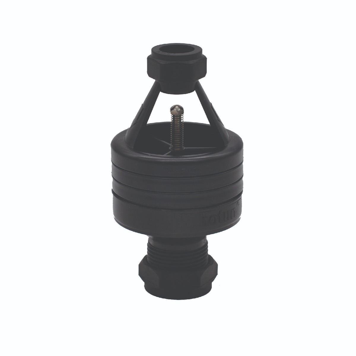Hotun Black Hiflo Dry Trap Tundish 15mm x 22mm 12LPM HB100C | Genuine Replacement Spare Part