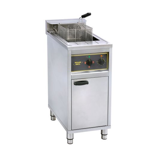 Roller Grill 16L Single Tank Floor Standing Electric Fryer RFE16C