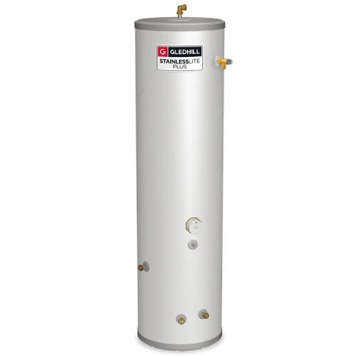 Gledhill StainlessLite Plus Indirect Slimline 120L Unvented Cylinder PLUIN120SL