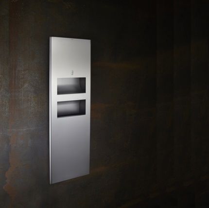 Allgood Modric SS2480 Recessed Paper Towel Dispenser and Bin