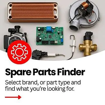 Spare Parts Finder. Select brand, or part type and find what you're looking for.